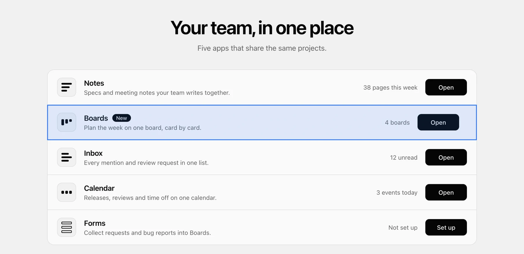 Capture over a product page: the Boards row is highlighted, its edges found before any click.